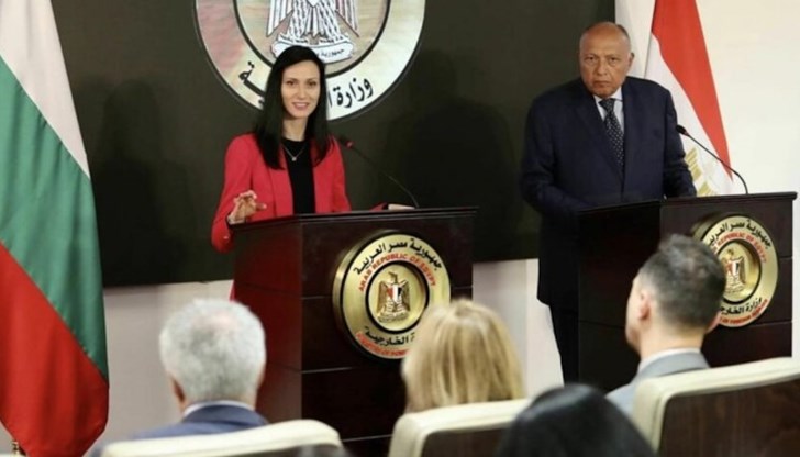 Сред важните теми, които са обсъдили министрите на външните работи на България и Египет, са били отбрана, земеделие, туризъм, социални контакти Сред важните теми, които са обсъдили министрите на външните работи на България и Египет, са били отбрана, земеделие, туризъм, социални контакти