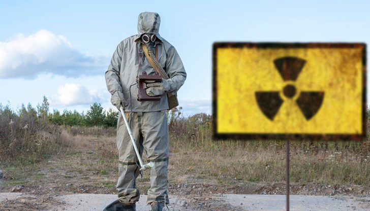 Повишена радиоактивност е установена в двора на лаборатория Повишена радиоактивност е установена в двора на лаборатория