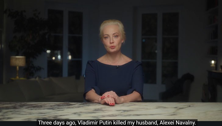 Твърдението ѝ, че покойният ѝ съпруг е бил отровен с нервнопаралитичния агент „Новичок“, е неоснователно, каза Дмитрий Песков