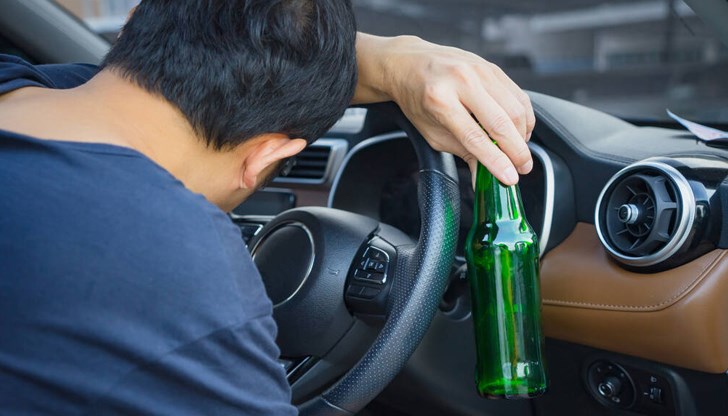 Мъжът седнал зад волана с 1,25 промила концентрация на алкохол в кръвта
