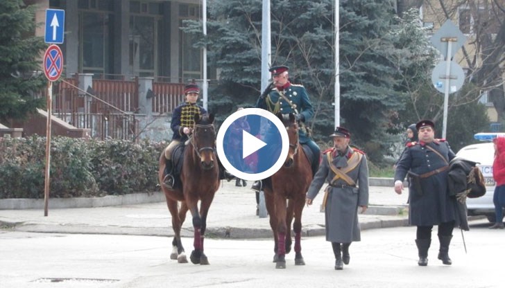 Селим паша предаде ключа на града на генерала по време на историческа възстановка