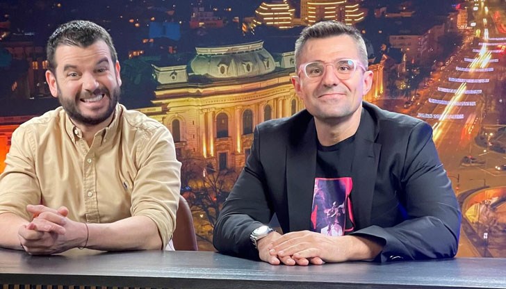 Любимото телевизионно дуо Иван и Андрей взриви мрежите с кадри от новото си шоу