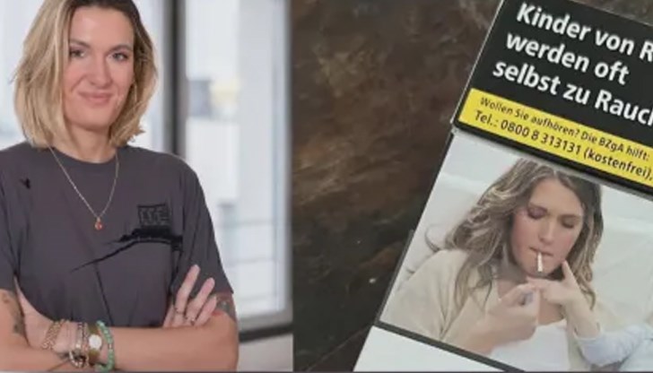 Оказва се, че лицето ѝ е отпечатано милиони пъти върху цигарени кутии – без нейното знание Оказва се, че лицето ѝ е отпечатано милиони пъти върху цигарени кутии – без нейното знание