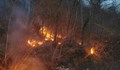 Пожар гори над язовир "Сопот"