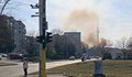 Кълба дим се издигат в квартал "Дружба"