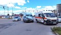 Линейка и микробус се удариха в Пловдив