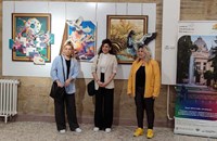 Изложба на триизмерни картини подредиха в русенската библиотека