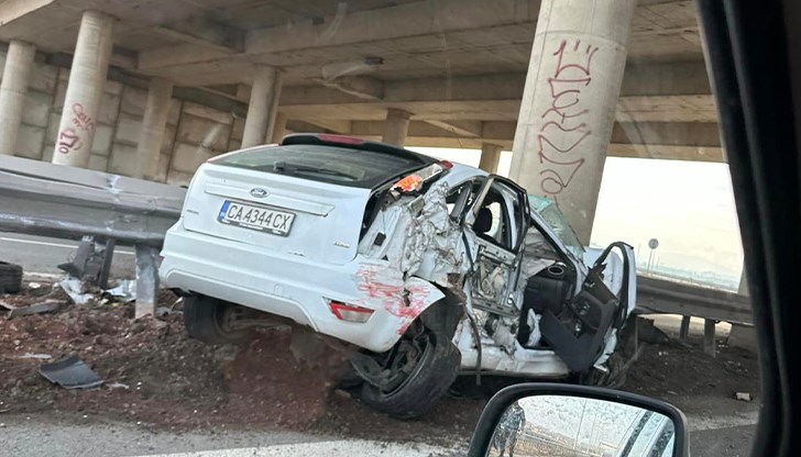 Инцидентът е станал на Северната тангента