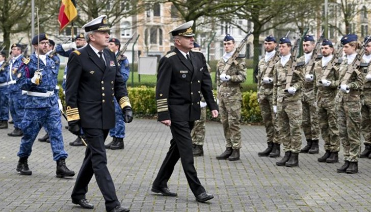 Началникът на отбраната е на посещение в Кралство Белгия
