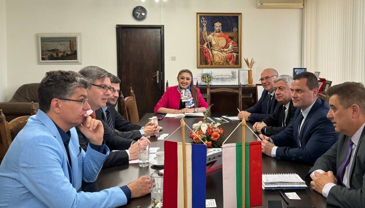 Кметът на Русе запозна дипломата с икономическия профил на града и потенциала за инвестиции
