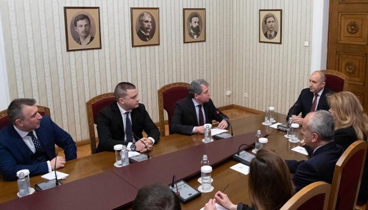 Румен Радев прие на "Дондуков" 2 представителите на ИТН