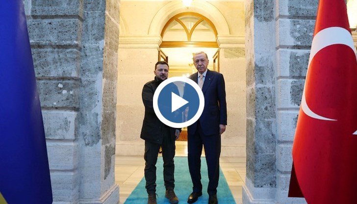 Турският президент се срещна с украинския си колега в Истанбул