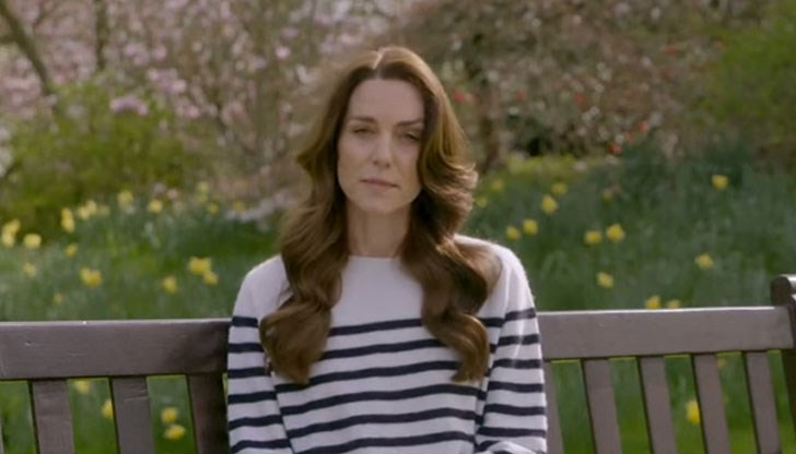 Преди ден Кейт Мидълтън обяви, че е болна от рак