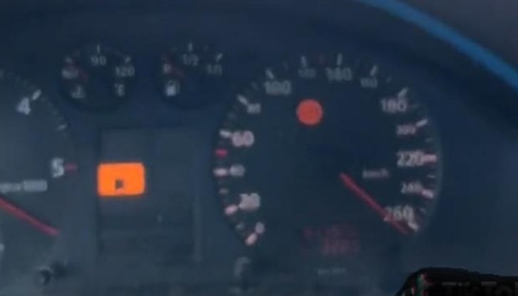 20-годишният младеж, похвалил се в социалната мрежа, вече е санкциониран, а колата е спряна от движение