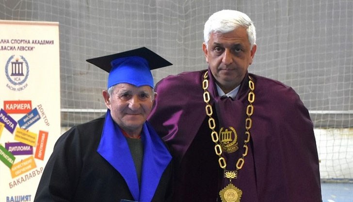 Кондиционният треньор Георги Пенков се дипломира в Национална спортна академия „Васил Левски“