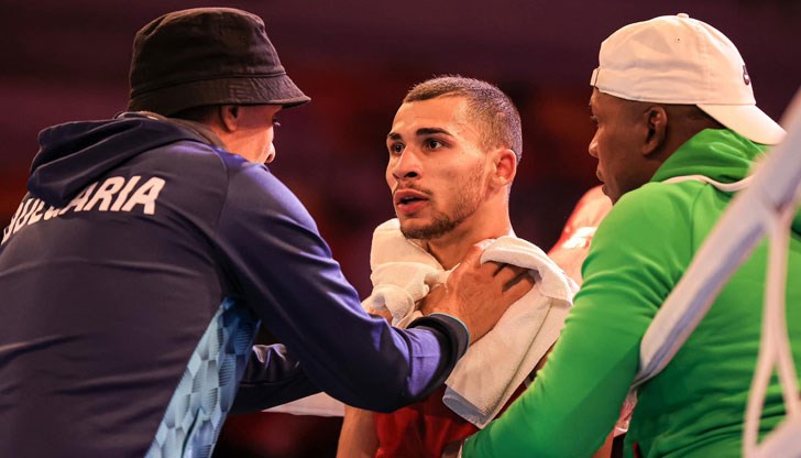 Русенският боксьор не  успя да довърши срещата си от осминафиналите от олимпийските квалификации по бокс в Италия