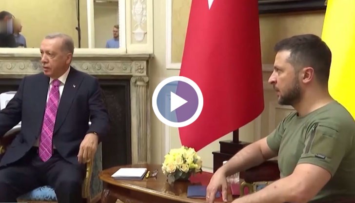 Очаква се турският президент да подчертае подкрепата за независимостта на Украйна