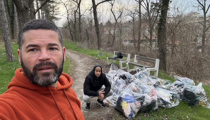 Доброволците събраха 23 чувала с отпадъци за 90 минути Доброволците събраха 23 чувала с отпадъци за 90 минути