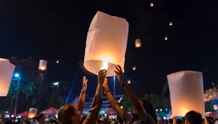 60 фенера ще полетят в небето тази вечер