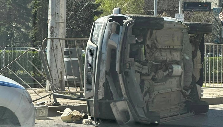 Инцидентът е станал на булевард "Ботевградско шосе"