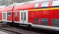 Аварийно спиране подпали влак в Германия