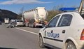 Катастрофа затруднява трафика на магистрала "Тракия"