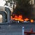 Пожар в двора на болница в Пловдив
