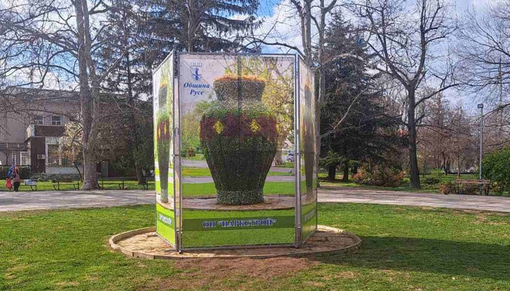 Паната ще останат там до момента, в който приключи традиционното засаждане на цветя по нейната повърхност