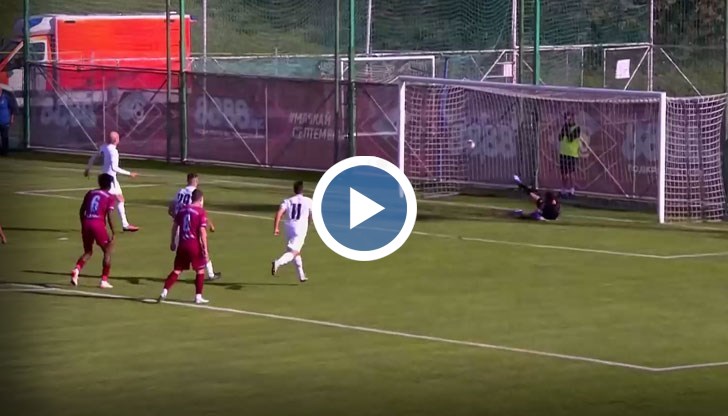 Мирослав Будинов вкара двата гола след две точно изпълнени дузпи