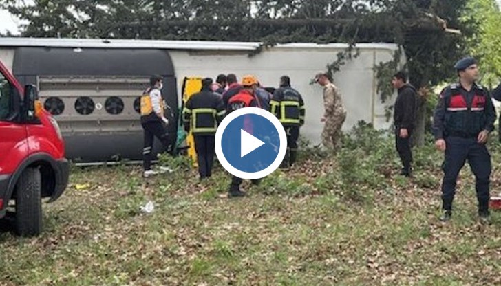 Двама българи са пътували в катастрофиралия автобус в Турция