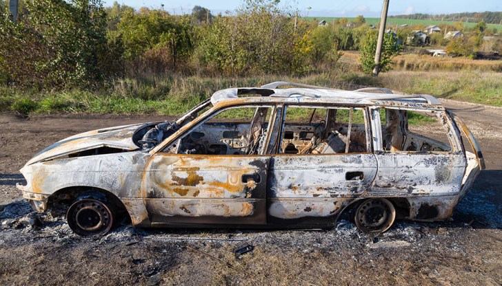 Дронът е пуснал взривно устройство върху кола, в която пътували цивилни в село Апанасовка / снимката е илюстративна /