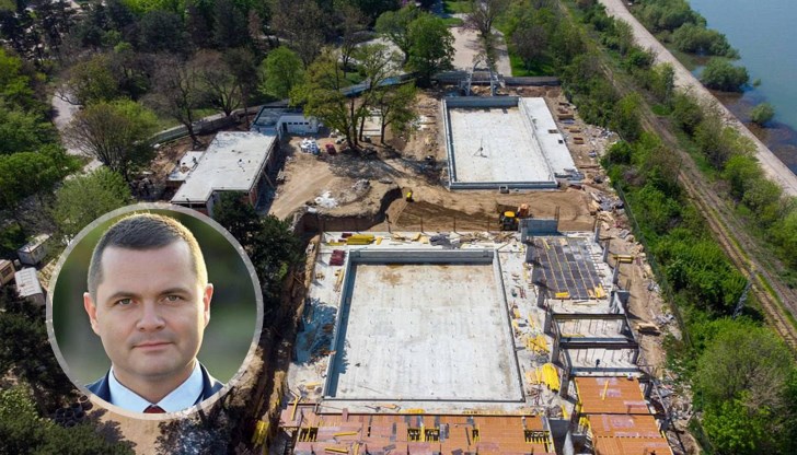 Ето на какъв етап е изграждането на новия плувен комплекс в Русе