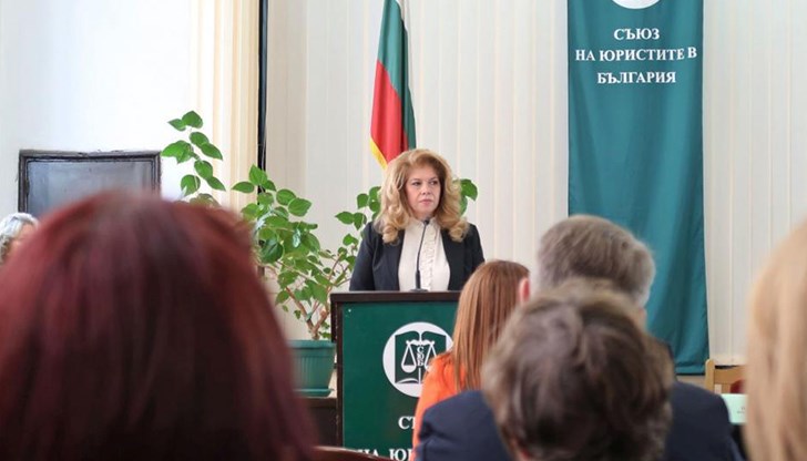 Вицепрезидентът беше гост на тържественото събрание на Съюза на юристите