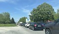Прибиращи се румънци затапиха булевард "България"