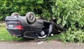 Автомобил се преобърна в Русе