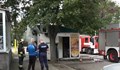 Пожар в будка за печене на пилета в Русе