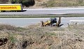 Възстановяват движението при свлачището на АМ "Струма"