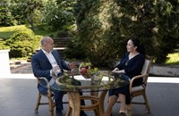 Румен Радев прие косовския президент в резиденция "Бояна"