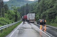 Верижна катастрофа затвори пътя Русе - Велико Търново