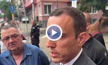 Васил Терзиев влезе в пряк сблъсък с протестиращи в София