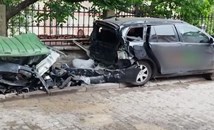 Пиян и дрогиран шофьор удари пет коли след гонка с полицията във Велико Търново
