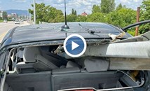 "Рибената опашка" на мантинелата, разрязала кола в София, е отпреди 27 години