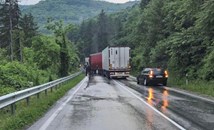 Верижна катастрофа затвори пътя Русе - Велико Търново