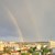 Двойна дъга изгря над Русе