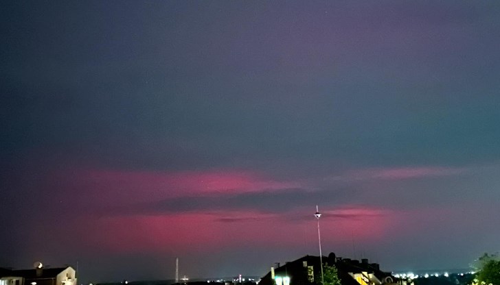 Мощна магнитна буря предизвика природен феномен в небето