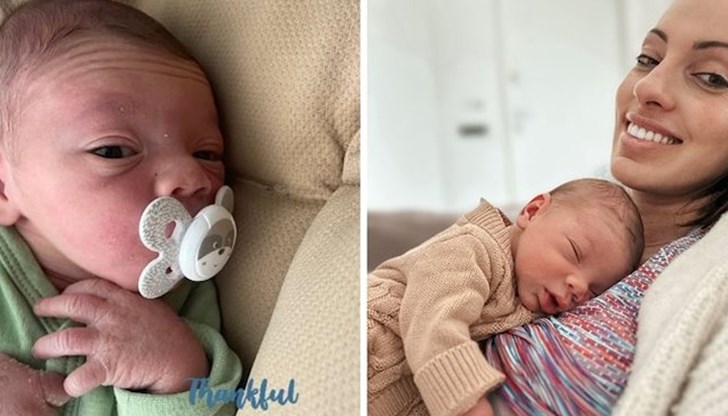 Щастливата майка не спира да радва последователите си със снимки и видеа