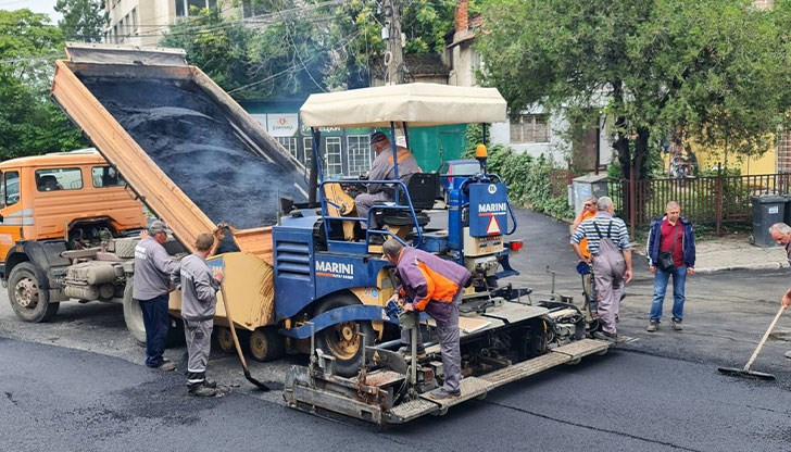 Продължават ремонтните дейности в Русе