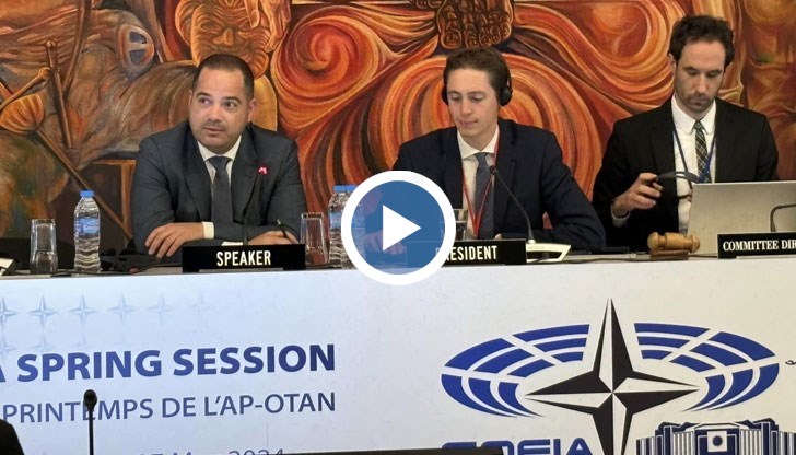 Вътрешният министър очерта три основни риска на пролетната сесия на Парламентарната асамблея на НАТО