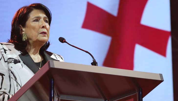 Този закон е руски по своята същност и противоречи на нашата конституция, заяви Саломе Зурабишвили