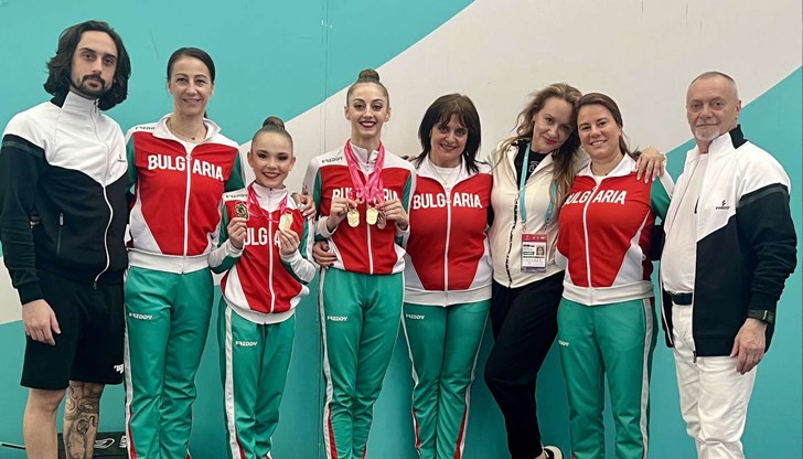 Грациите ни се завръщат от Баку с 5 златни медала, 2 сребърни медала и 4 бронзови медала